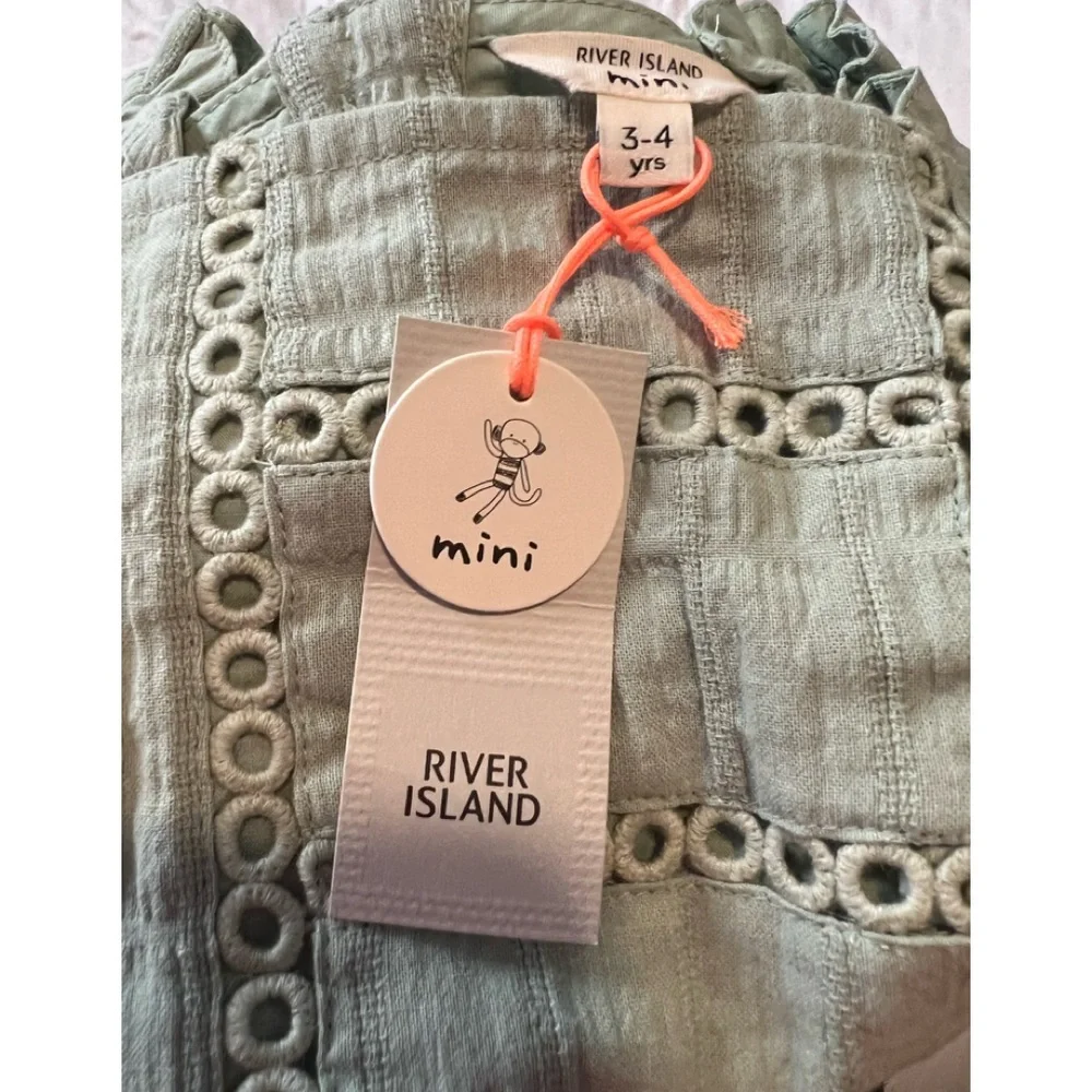 River Island Girls Gauze Romper NWT